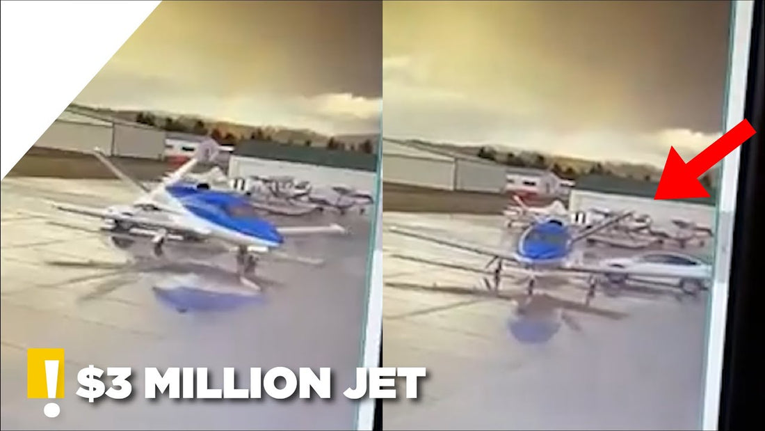 Video Captures Driverless Tesla Crashing Into $3 Million Private Jet